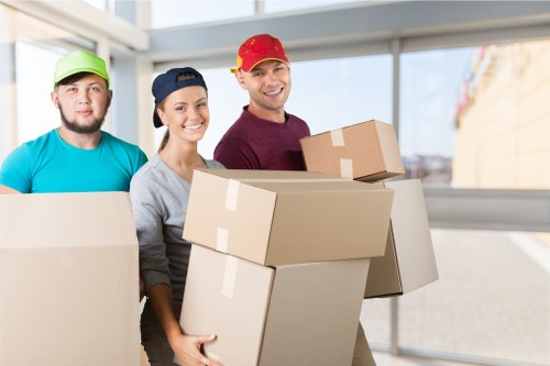 Office relocation support for a business in Clapham