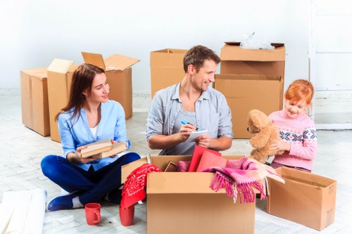 Clapham man and van service helping with a local house move
