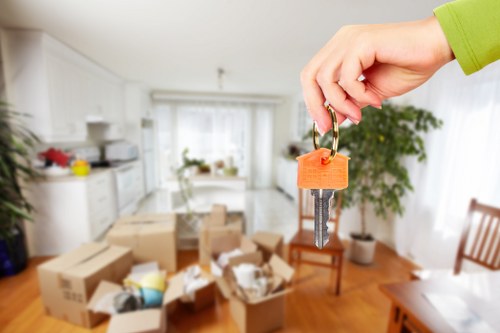 Professional movers supporting a residential or small business move in Clapham