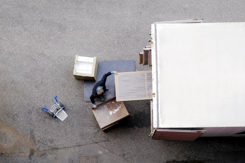 Clapham property move with van access and careful packing