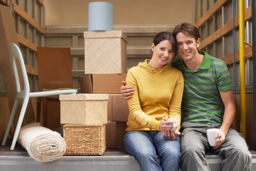 Commercial removals support for a business in Clapham