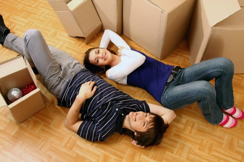 Secure payment reassurance for a Clapham moving booking