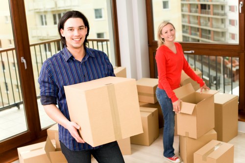Local mover handling a flat move in Clapham